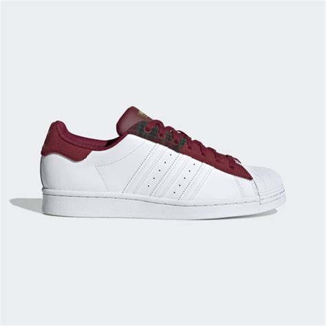 adidas superstar weiß weinrot|Adidas superstars weiß.